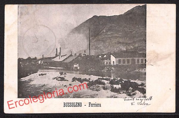 ai8849 - CARTOLINA D'EPOCA - Torino Provincia - Bussoleno