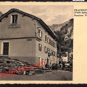 ai7031  - CARTOLINA D' EPOCA - Sondrio Provincia - Fraciscio