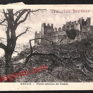 ai7032  - CARTOLINA D' EPOCA - Sondrio Provincia - Grosio