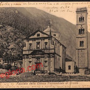 ai7034  - CARTOLINA D' EPOCA - Sondrio Provincia - Grosio