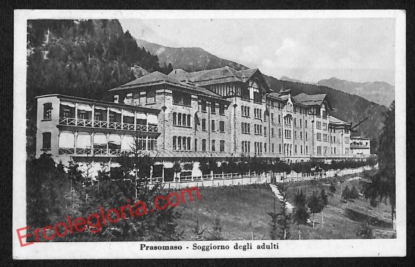 ai7130 - CARTOLINA D' EPOCA - Sondrio Provincia - Prasomaso