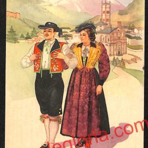 ai7036  - CARTOLINA D' EPOCA - Sondrio Provincia - Grosio