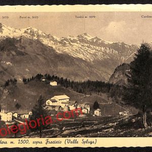 ai7038  - CARTOLINA D' EPOCA - Sondrio Provincia - Gualdera