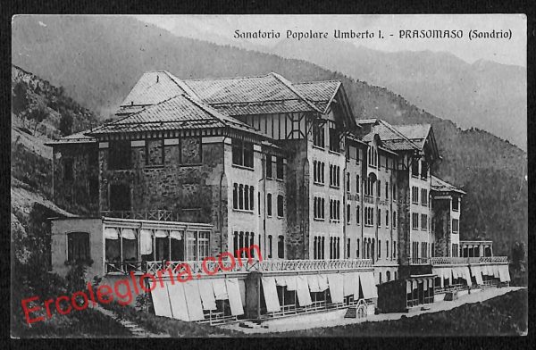 ai7132 - CARTOLINA D' EPOCA - Sondrio Provincia - Prasomaso