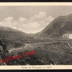 ai7135 - CARTOLINA D' EPOCA - Sondrio Provincia - Passo del Foscagno