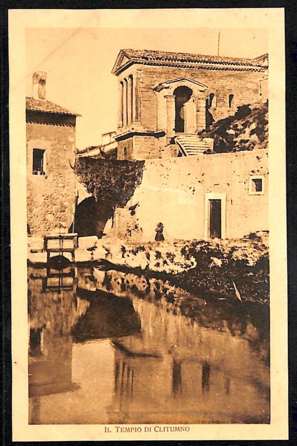 ac2701 - CARTOLINA  D'EPOCA - Perugia Provincia - CLITUMNO