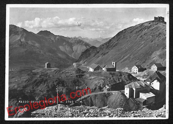 ai7142 - CARTOLINA D' EPOCA - Sondrio Provincia - Passo dello Stelvio