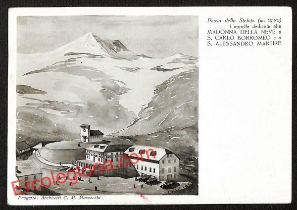 ai7143 - CARTOLINA D' EPOCA - Sondrio Provincia - Passo dello Stelvio