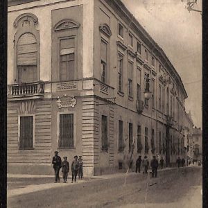 ae0662 - CARTOLINA  D'EPOCA - Asti Città - Palazzo Vittorio Alfieri