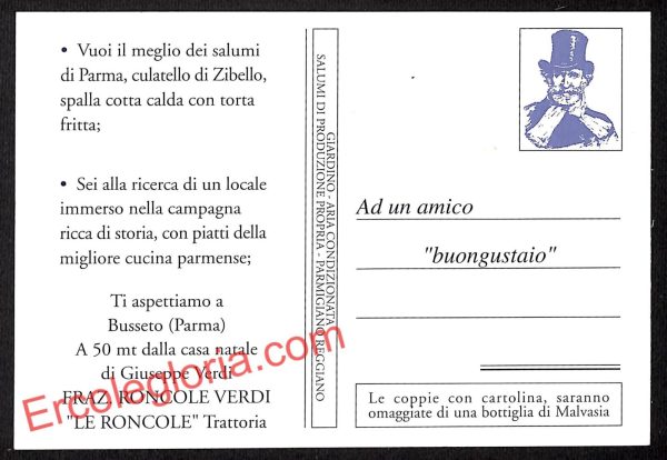 ah5337 - CARTOLINA D'EPOCA - Parma Città - Le Roncole - immagine 2
