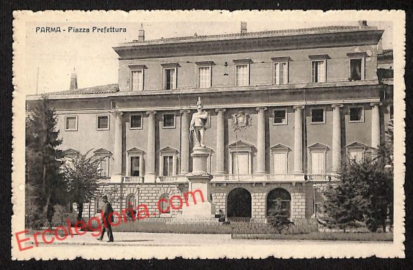 ah5338 - CARTOLINA D'EPOCA - Parma Città - Piazza Prefettura