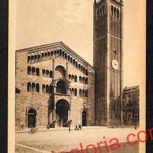 ah5340 - CARTOLINA D'EPOCA - Parma Città - La Cattedrale