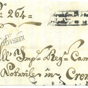 P4008 - ITALIA PREFILATELICA , 1840 DABRESCIA A CREMONA