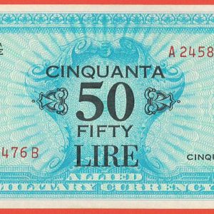 P3251 - ITALIA OCCUPAZIONE ALLEATA IN SICILIA, CAT. O.S. 59B LIRE 100, FDC