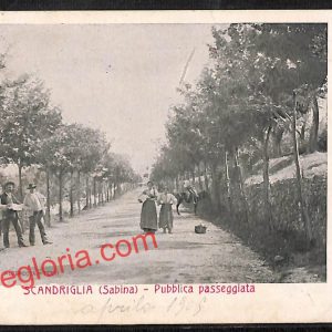 ai0555 - CARTOLINA D'EPOCA - Rieti Provincia - Scandriglia