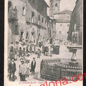 ai0558 - CARTOLINA D'EPOCA - Rieti Provincia - Scandriglia