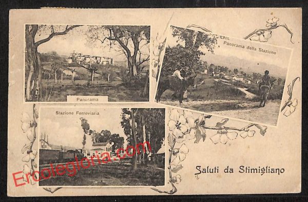 ai0560 - CARTOLINA D'EPOCA - Rieti Provincia - Stimigliano