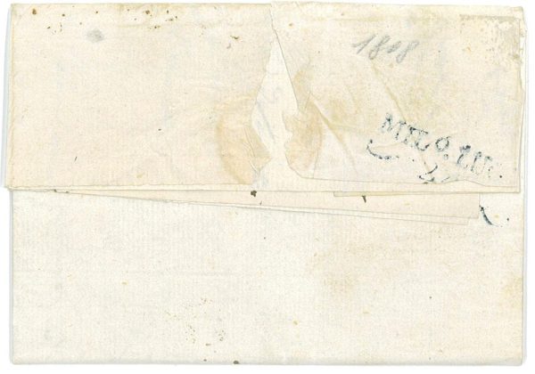 P4011 - ITALIA PREFILATELICA , 1808 DA CHIAVENNA (SO.) VOLLMEIER P.6, - immagine 2