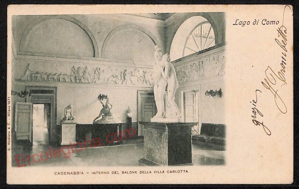 ae5245 - CARTOLINA D'EPOCA - Como Provincia - Cadenabbia  1900