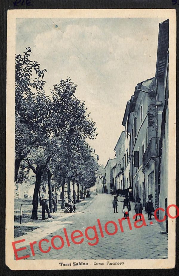 ai0561 - CARTOLINA D'EPOCA - Rieti Provincia - Torri Sabina