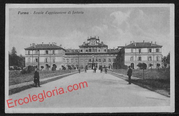 ah5352 - CARTOLINA D'EPOCA - Parma Città - Scuola d' Applicazione di Fanteria