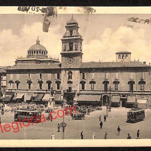 ah5354 - CARTOLINA D'EPOCA - Parma Città - Piazza G. Garibaldi