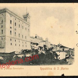 ai4790 - CARTOLINA D'EPOCA - San Marino Città - Palazzo Governativo