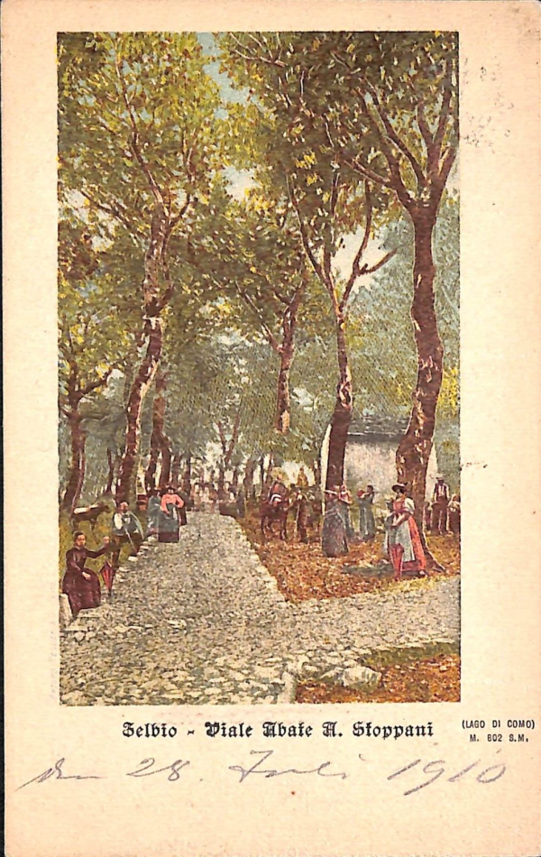 ab6552 - CARTOLINA  D'EPOCA - Como Provincia : ZELBIO 1910