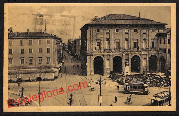 ah5361 - CARTOLINA D'EPOCA - Parma Città - Piazza Garibaldi