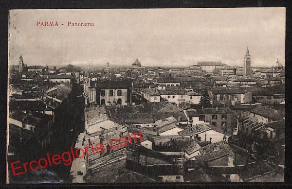 ah5364 - CARTOLINA D'EPOCA - Parma Città - Panorama