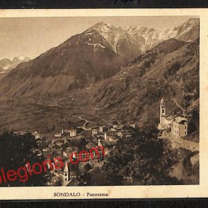 ai7152 - CARTOLINA D' EPOCA - Sondrio Provincia - Sondalo