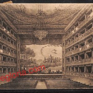 ah5365 - CARTOLINA D'EPOCA - Parma Città - Interno R. Teatro