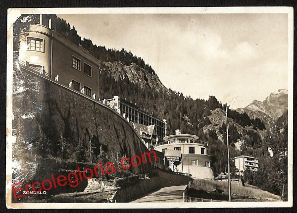ai7155 - CARTOLINA D' EPOCA - Sondrio Provincia - Sondalo