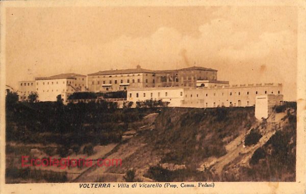 ad7244 - CARTOLINA D'EPOCA - Pisa Provincia - Volterra  1925