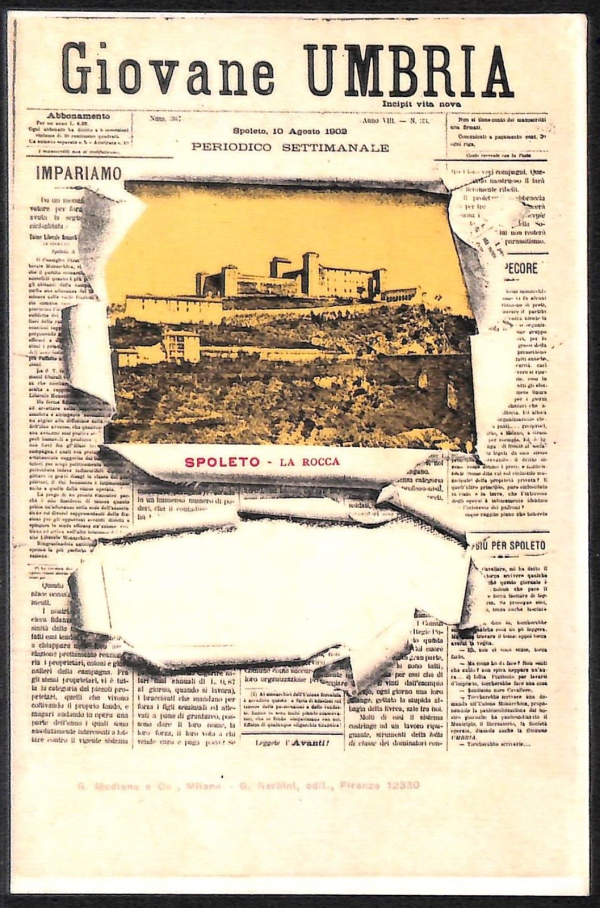 ac3122 - CARTOLINA  D'EPOCA - Perugia Provincia - UMBRIA