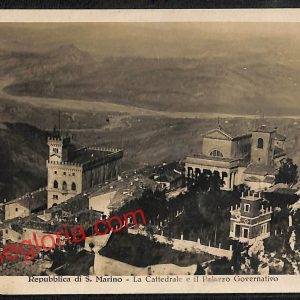ai4792 - CARTOLINA D'EPOCA - San Marino Città - Palazzo Governativo
