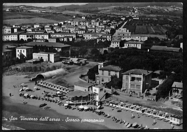 ac8287 - CARTOLINA D'EPOCA - Livorno Provincia - San Vincenzo  1960