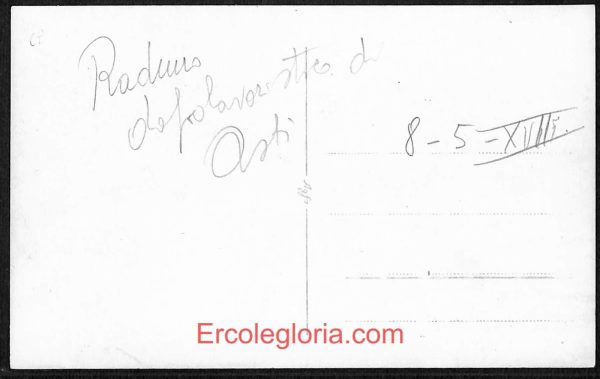 ae0673 - CARTOLINA  D'EPOCA - Asti Città - Vera foto - immagine 2