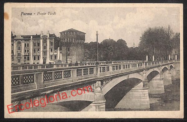 ah5370 - CARTOLINA D'EPOCA - Parma Città - Ponte Verdi
