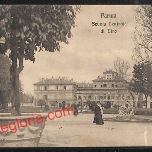 ah5379 - CARTOLINA D'EPOCA - Parma Città - Scuola Centrale di Tiro