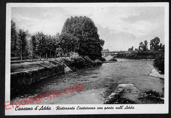 ag9246 - CARTOLINE D'EPOCA - Milano Provincia - Cassana d' Adda
