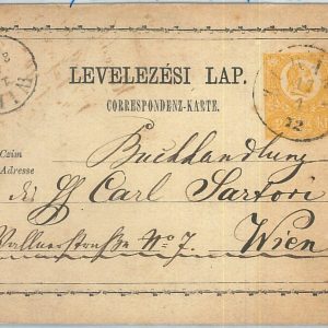69839 - AUSTRIA Slovenia - POSTAL HISTORY - STATIONERY CARD from REIFNITZ 1881