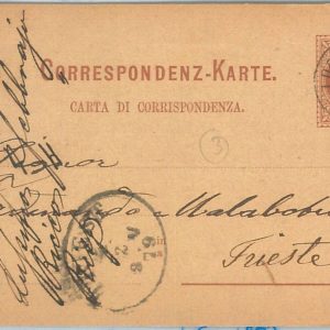 69840 - AUSTRIA Slovenia - POSTAL HISTORY - STATIONERY CARD from REIFNITZ 1881