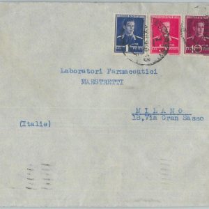 77561  - ROMANIA - POSTAL HISTORY - CENSORED  COVER to ITALY 1940