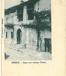 CARTOLINA d'Epoca - COMO : BOSISIO PARINI