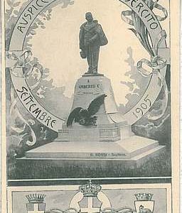 27469  CARTOLINA d'Epoca - NOVARA :  MILITARE - ILLUSTRATA 1905