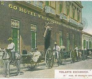 25397A - VINTAGE POSTCARD - CARIBBEAN  - VOLANTE EXCURSION Hotel