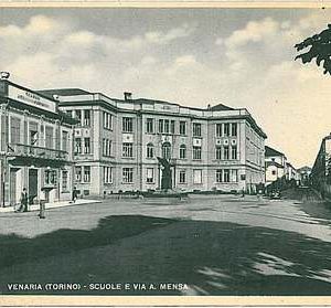 CARTOLINA d'Epoca - TORINO :  VENARIA - SCUOLA