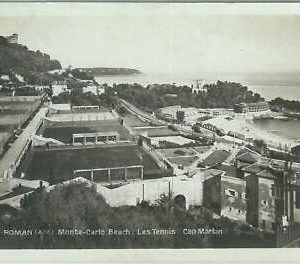 68315 - MONACO - VINTAGE POSTCARD - Monte Carlo:  TENNIS Cap Martin