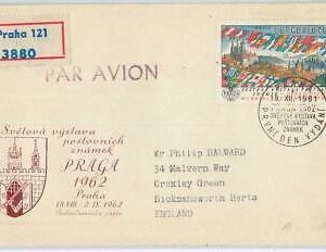 66387 - Czechoslovakia - POSTAL HISTORY - FDC COVER 1962 - FLAGS